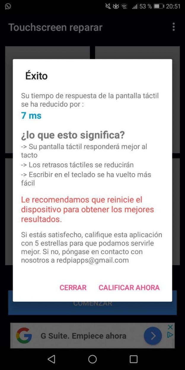 Cómo calibrar la pantalla táctil en Android fácilmente