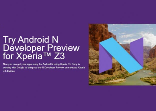 Android N más allá de los dispositivos Nexus: llega al Xperia Z3