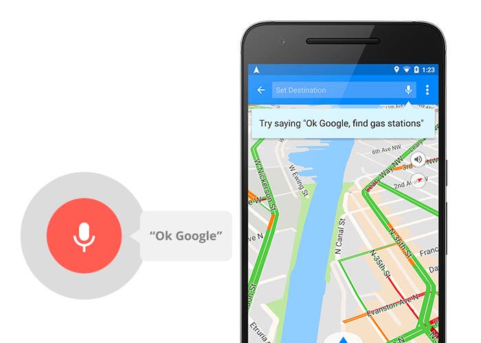 Google Maps añade más comandos de voz para hacer la conducción más segura