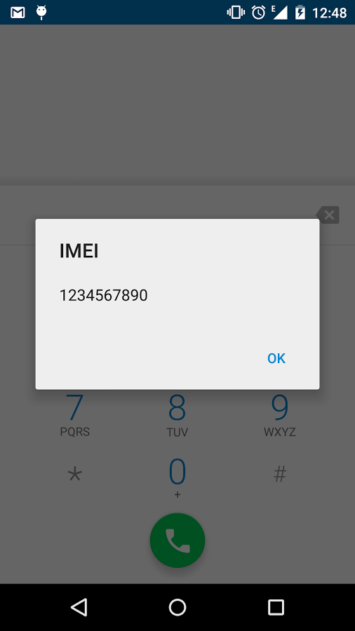 ver imei en android