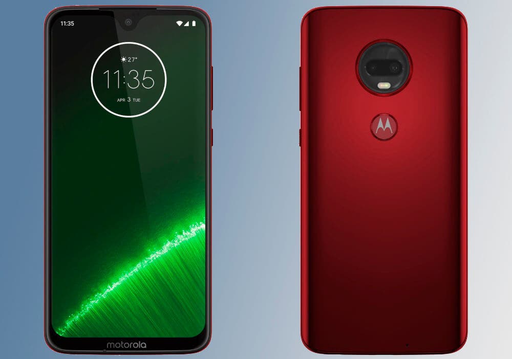 Motorola Moto G7 Plus rojo
