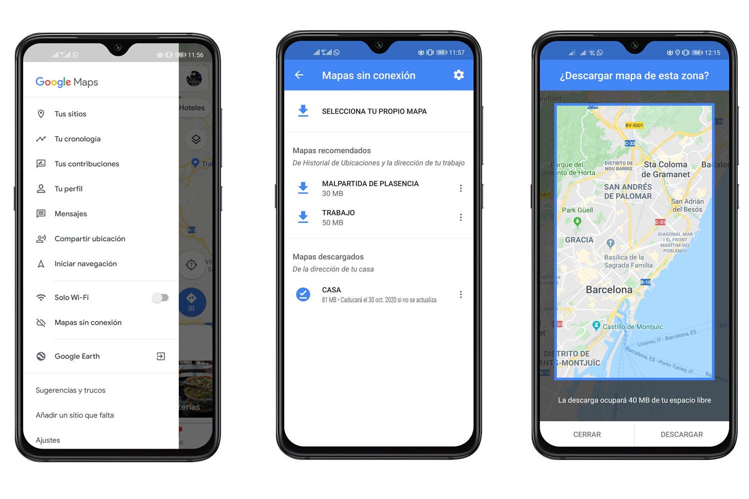 Cómo usar el GPS del móvil sin conexión a Internet - El Androide Feliz