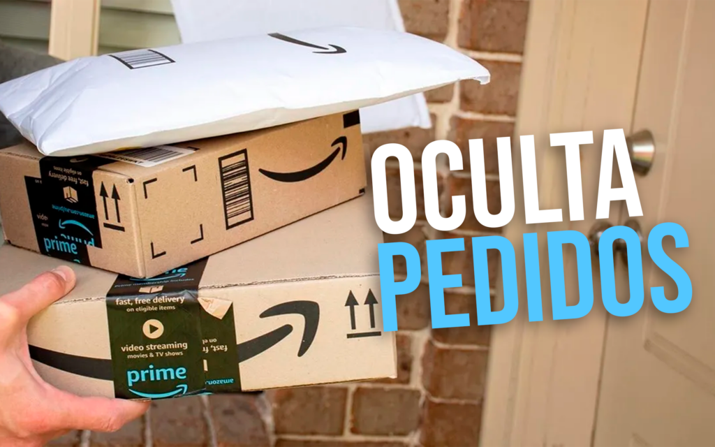 Truco de Amazon para esta navidad: oculta los pedidos para que nadie descubra qué has comprado