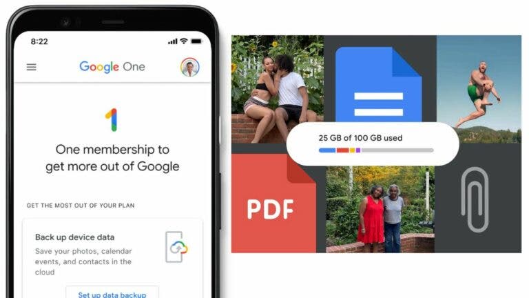 Google One Lite, así es el nuevo plan más económico que ofrece 30GB de almacenamiento